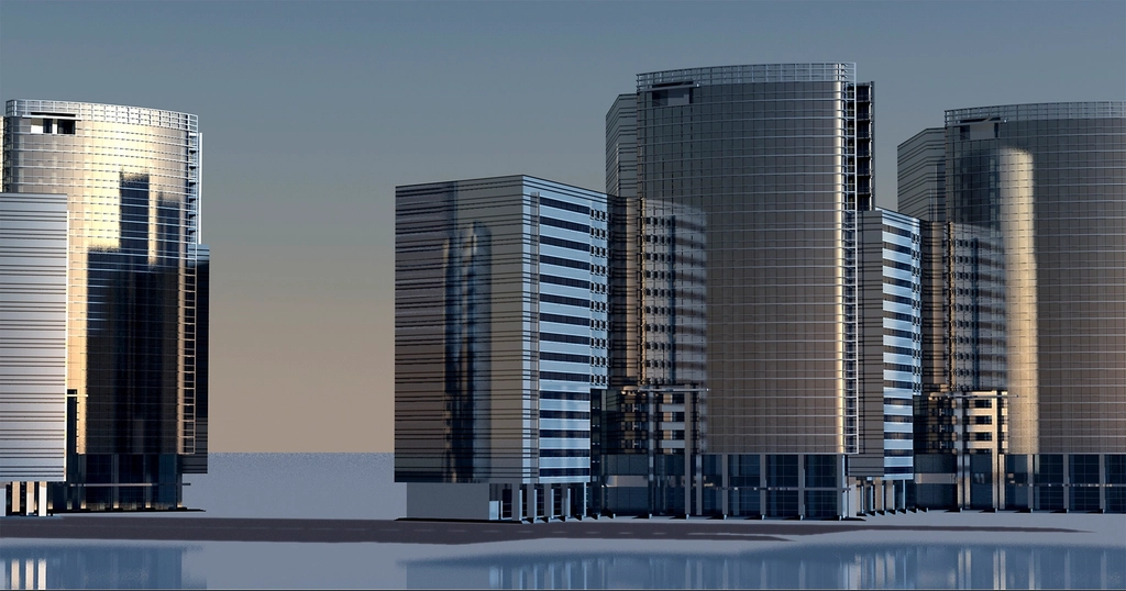Alaçatı Rezidansı — 3D görsel 2