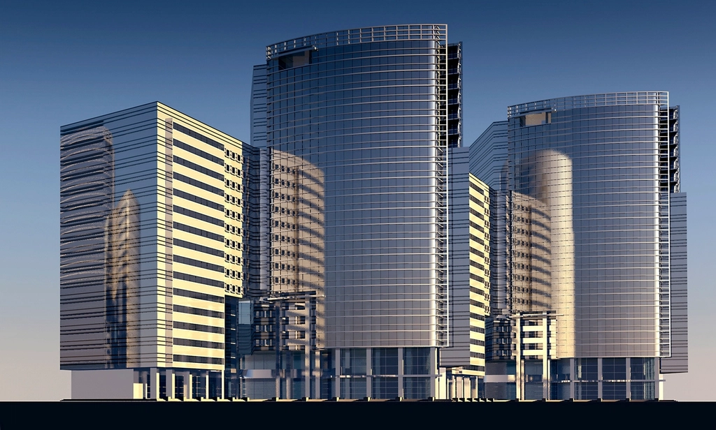 Alaçatı Rezidansı — 3D görsel 3